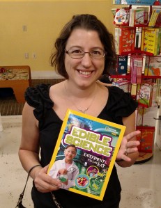 edible science in bookstore 