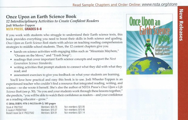 Once Upon Earth NSTA catalog